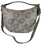 Coach Handbag Crossbody Silver Signature C Photo 4