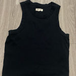Madewell  Charcoal Knit Top Photo 0