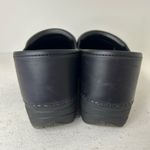 Dansko  Navy Blue Leather Clogs Photo 3