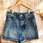 EXPRESS  Women’s Super High Rise RiGID Shorts Jeans NWT Photo 1