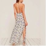 Reformation  floral halter cross back dress  NEW Photo 10