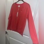 Sundry  NWT CrossStitched Crewneck Pink Luxury Wool Cashmere Sweater S Old Money Photo 4