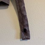 Long Sleeve Seamless Purple Camo Workout Crop Shirt Size Small Photo 3