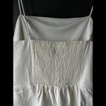 EXPRESS  Chic White Linen Dress with Bow Detail size Small Photo 7