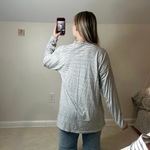 We The Free : OverSized MockNeck Faded Striped Longsleeve Tee Photo 1