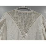 Free People Sachi Ivory Long Sleeve Mini Dress Medium M NWOT Photo 5