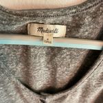 Madewell  Heather Grey Sleeveless Indy Henley Bodysuit, Sz S, NWOT Photo 4