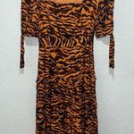 Walter Baker  Yosline Wild Cat Print Dress Photo 3
