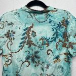 Requirements Y2K Bohemian Fairy Cottage Whimsy Womens Lightweight Top Sz Large Photo 5