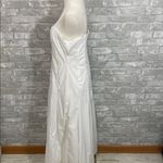 J.Crew  White Button-down cotton poplin dress Photo 4