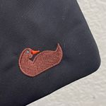 Dooney & Bourke  North South Triple Zip Black Nylon Embroidered Duck Crossbody Photo 9