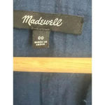 Madewell  jumpsuit organic 100% cotton coastal blue size 00 Photo 6