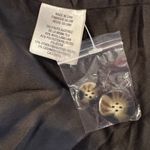 Favorite Daughter The Simon Double Breasted Longline Coat Size Small Black Photo 12