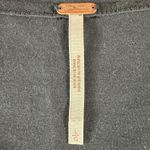 Free People Dainty Coquette Scoop Neck Josie Long Lace Sleeve Top Black Large Photo 10