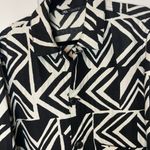 ZARA  Monochrome Patterned Top Photo 1