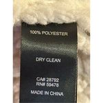 Joie  Women’s Asymmetrical Fleece Lined Full Zip Vest, Brown Size Medium (8351) Photo 3