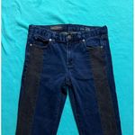J.Crew Jeans Women's 26 Blue Denim Pants Dark Wash Toothpick Color Block Photo 1