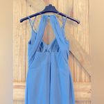 Sorella Vita NWOT  Women’s Blue Formal Gown With Leg Slit Size 10 Photo 3