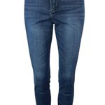 Abercrombie & Fitch Blue Skinny Mid Rise Dark Wash Stretch Ankle Denim Jeans 30 Photo 0