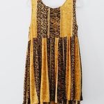 MINKPINK Fair Game Animal Print Babydoll Dress Photo 7