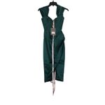 House Of CB  Loretta Off Shoulder Satin Corset Dress Green Size XS New w/tag $285 Photo 3