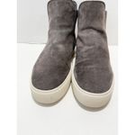 UGG ‎ Mauna Gray Suede Leather Ankle Boots Platform Chelsea Pull On Booties 11 Photo 2