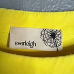 NWOT Everleigh Bright Yellow Ruffle Sleeve Dress Knee‎ Length Spring Summer XS Size undefined Photo 1