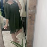 None Boho Green Women's Dress size large new with tags Photo 2