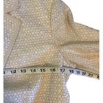 J Crew Schoolboy Eyelet Blazer Women’s Size 6 White Tan Beige Office Preppy Photo 7