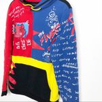 REASON Streetwear graphic color block hooded sweatshirt Size L Photo 3