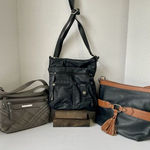 Rosetti  Convertible Shoulder Bag Handbag‎ Purse Bundle Lot Of 3 Photo 0