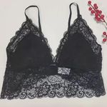 Boutique Lace Bralette Longline Bra Black Sexy Plus Size 3X or 18 Stretch Lingerie New Photo 3