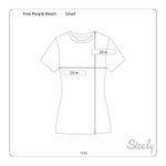 Free People Free‎ People Beach Womens Orange Rust Knot Front Long Sleeve Oversized Top Small Photo 8