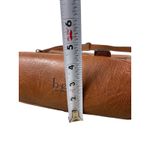 Born concept b.ø.c Cognac Brown Faux Leather Crossbody Bag Messenger Purse Photo 14