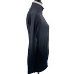 Athleta  Ombre Grey & Black Quarter Zip Pullover Top Size Medium Photo 6