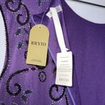 NWT Beaded 60s Flapper Style Dress Sequins Fringe Size M Photo 8