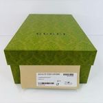 Gucci Jordaan Horsebit Web Sylvie Black Leather Moccasin Women Loafers EU 41.5 Photo 1