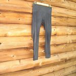 Lululemon Train Times 7/8 Pant 25" Luminosity Foil Print Black Silver Black Photo 4