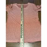 Chico's  Top‎ Women Size 0 Colorful 3/4 Sleeve Round Neck Tunic Shirt Sequins Photo 6