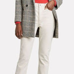 AGOLDE  Jeans Women 26 Winter White Paper Wash Remy High Rise Crop‎ Straight Leg Photo 0