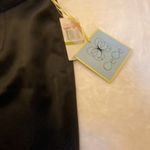 CeCe Pants Women's 14 Black Satin Ankle Slim Dressy Cocktail Evening Side Zip Photo 3