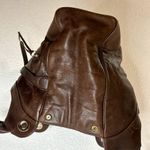 Foley and Corinna Leather Shoulder Bag Brown Gold Turnkey Boho Photo 10