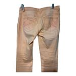 Lola Women's Skinny Jeans Distressed Denim Coral Casual Size 7 Orange Photo 2