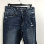Aeropostale NWT  Slim Bootcut Leg Cotton Denim Blue Jeans Women's Size 27/28 Photo 1
