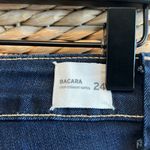 Hudson Jeans Hudson Low-Rise Bacara Crop Straight Cuffed Dark Wash Jeans, 24 Photo 5