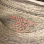 MINKPINK Move Womens Muscle Tee Top Hustle Muscle Success Sleeveless Gray S Photo 2