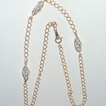 Avon Vintage Gold Tone Dainty Chain & Caged Faux Pearl Boho Necklace Photo 5