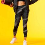 Adidas Peloton Leggings Active High Rise Large Black Gray Workout Gym Seamless Photo 1