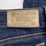 Diesel  Industry Grupee Low Rise Super Slim Skinny Dark Wash Jeans Size 27/32 Photo 11