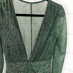 Hello Molly  Dance Show Dress Emerald Green Mini Bodycon ASO NWT Size XS Photo 11